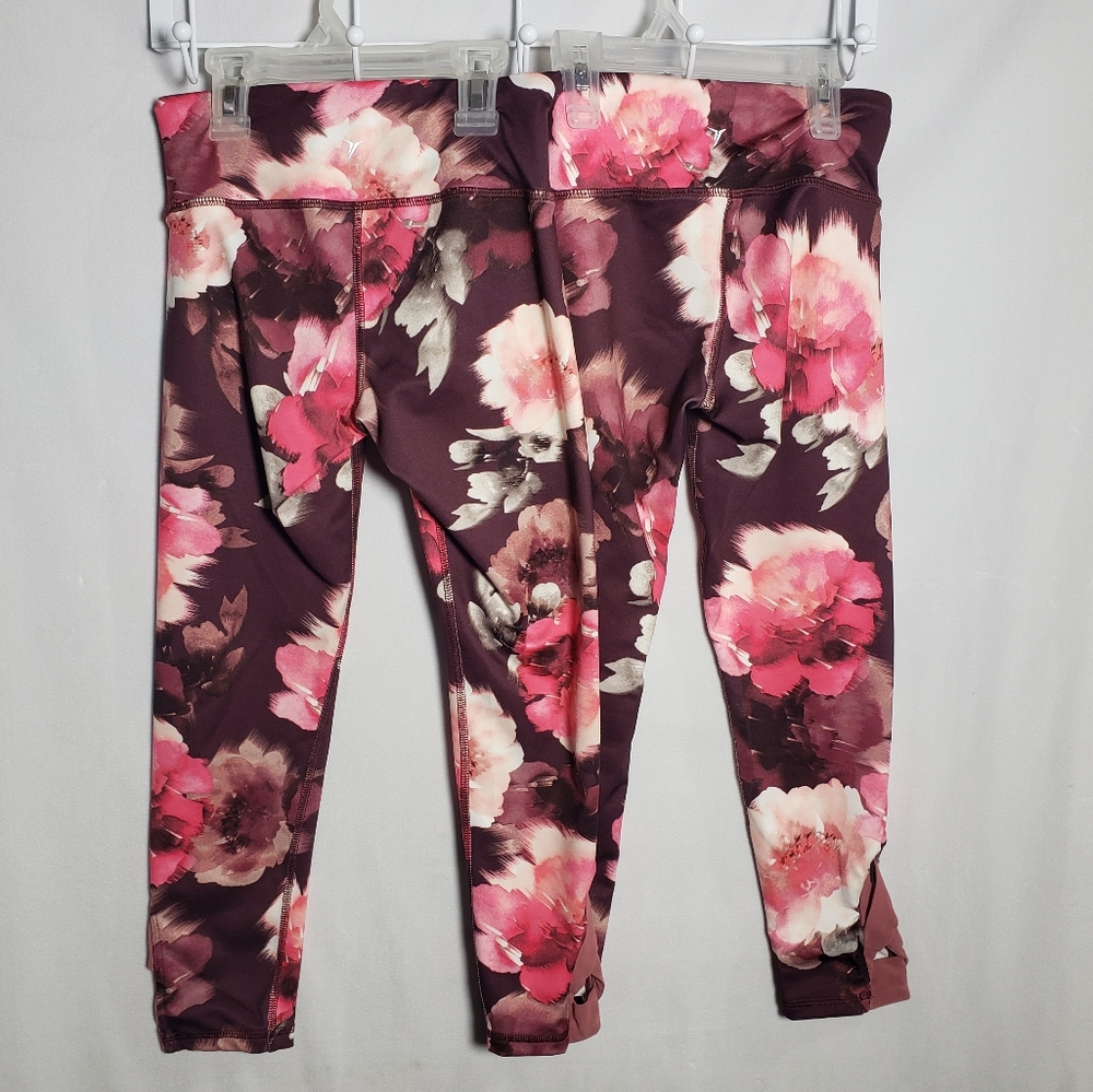 (0012) *TWINS* Girls: M/8 Old Navy Active Legging- H3
